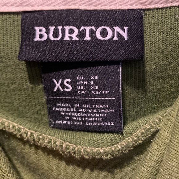 Burton Sweatshirt XS gently worn - Picture 2 of 3